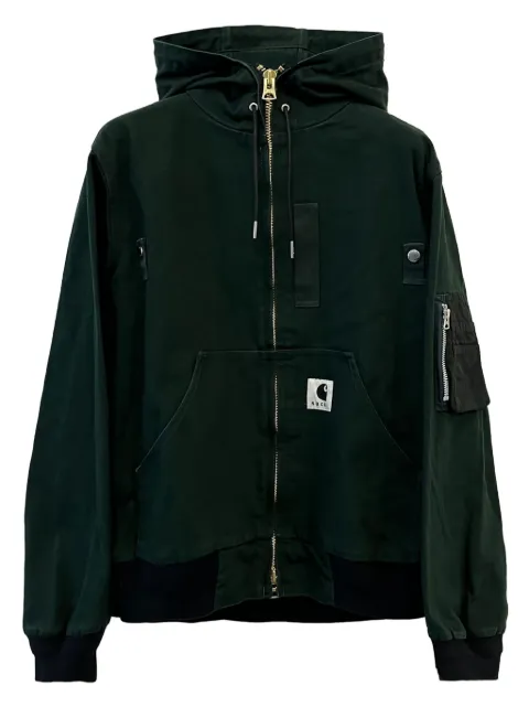 sacai suéter con capucha