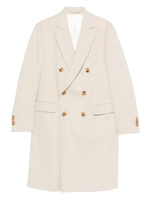Lardini double-breasted coat
