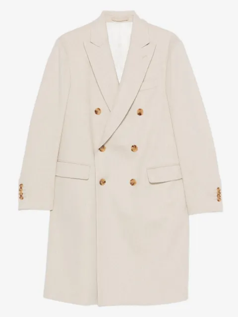 Lardini double-breasted coat