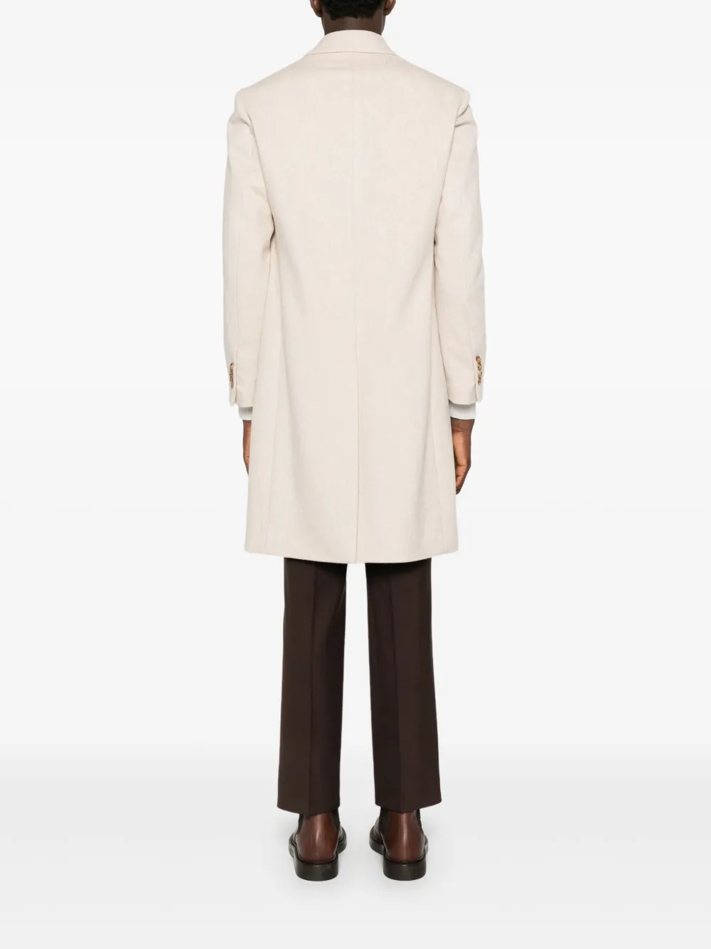 Lardini Jas met dubbele rij knopen Beige