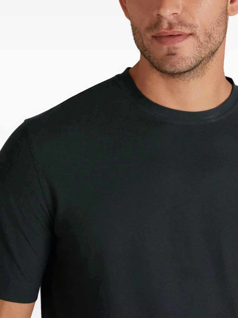 Zanone Katoenen T-shirt Blauw