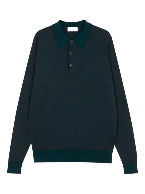 John Smedley Herbie long-sleeve polo shirt