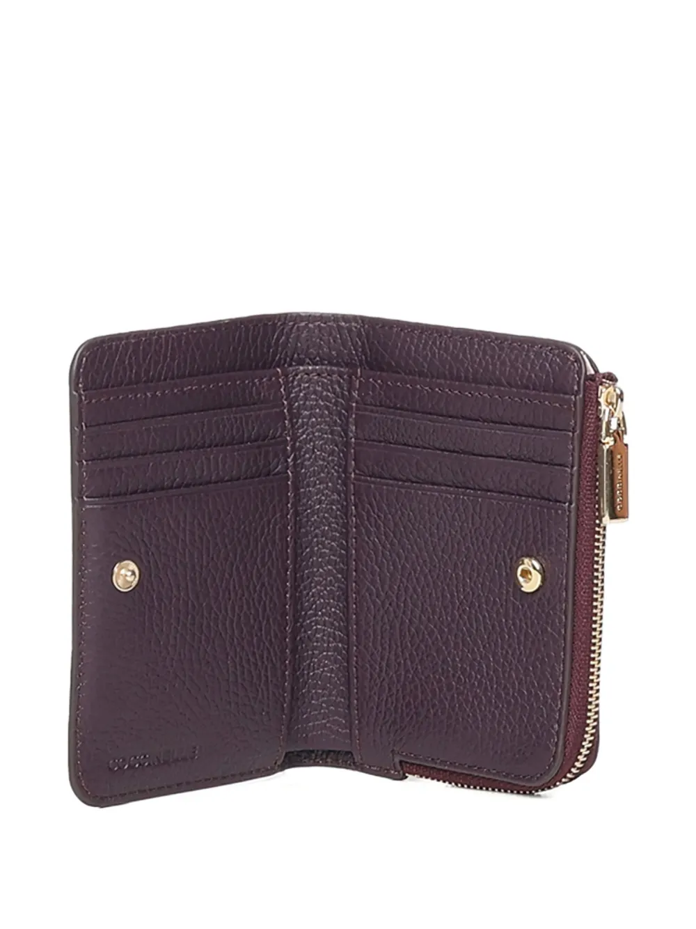 Coccinelle Portemonnee met logo Paars