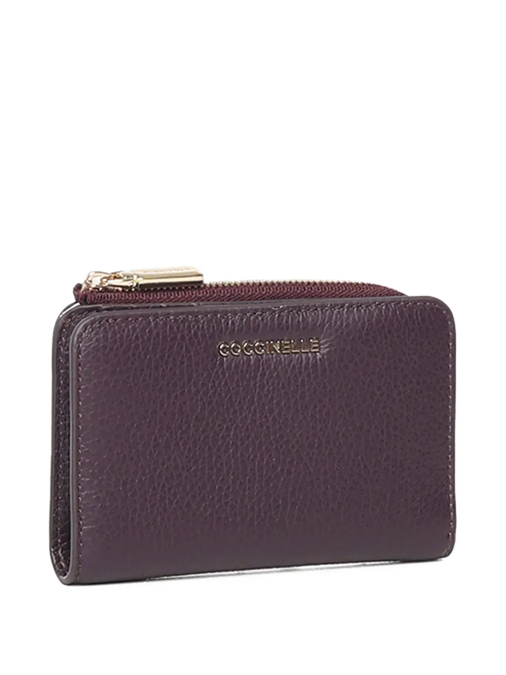 Coccinelle Portemonnee met logo Paars