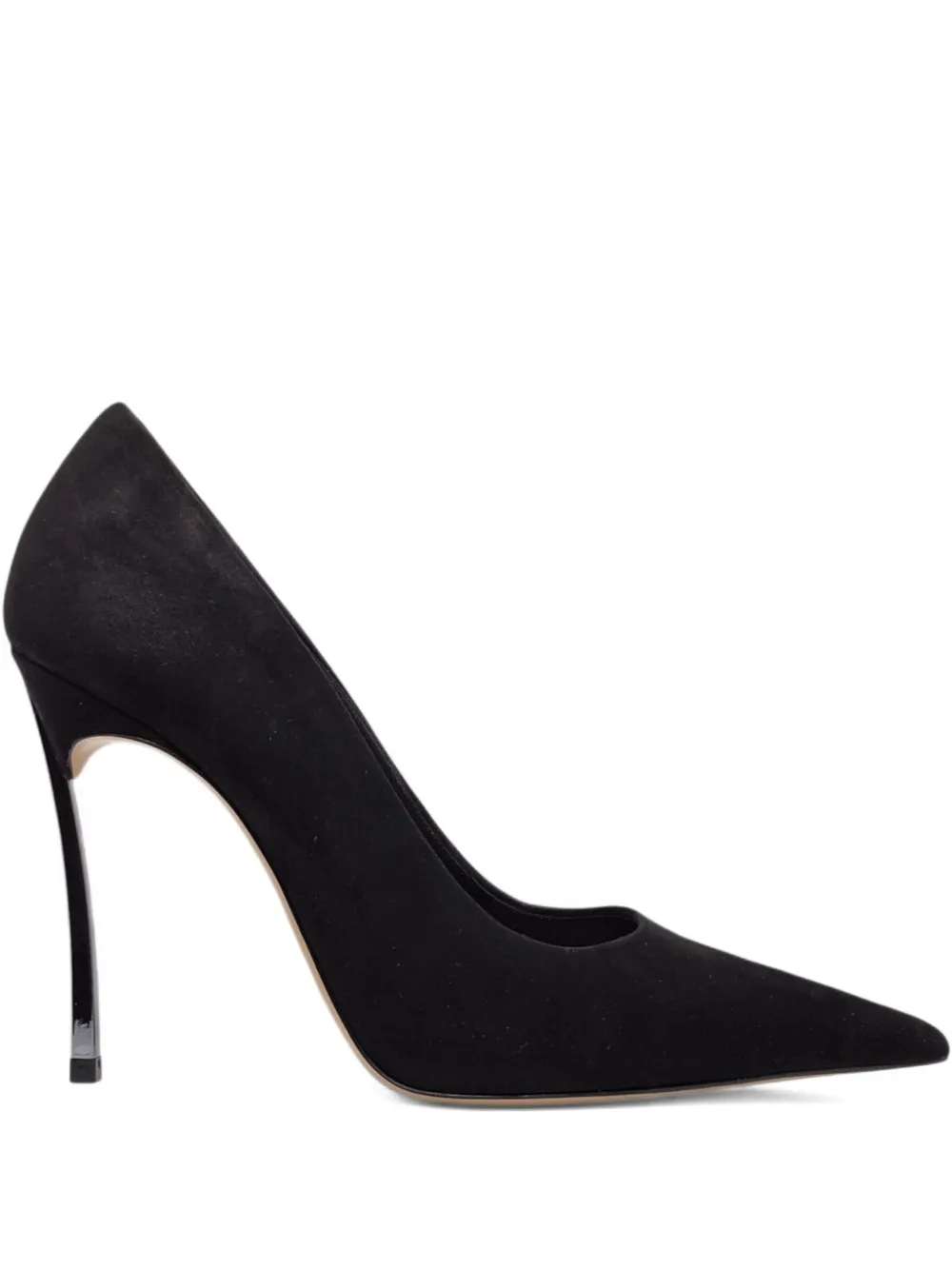 Casadei Stiletto pumps met puntige neus Zwart