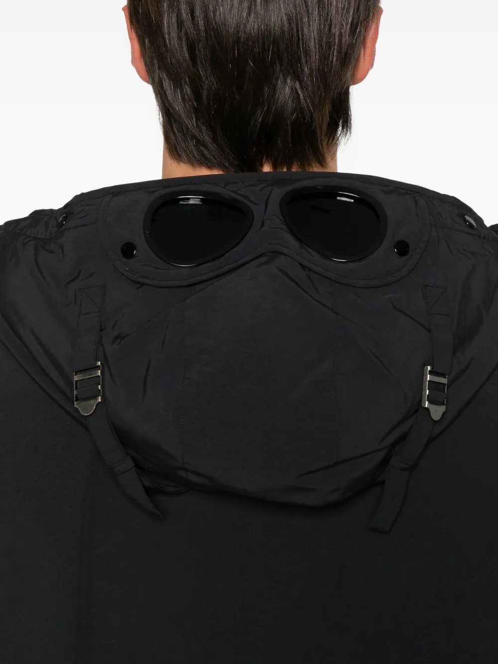 C.P. Company Jack met capuchon Zwart