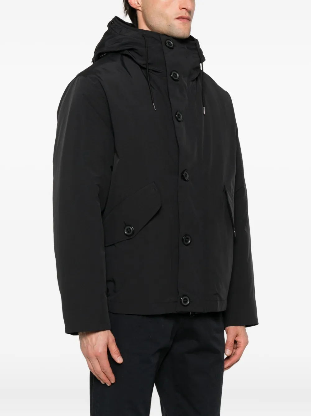 C.P. Company Jack met capuchon Zwart