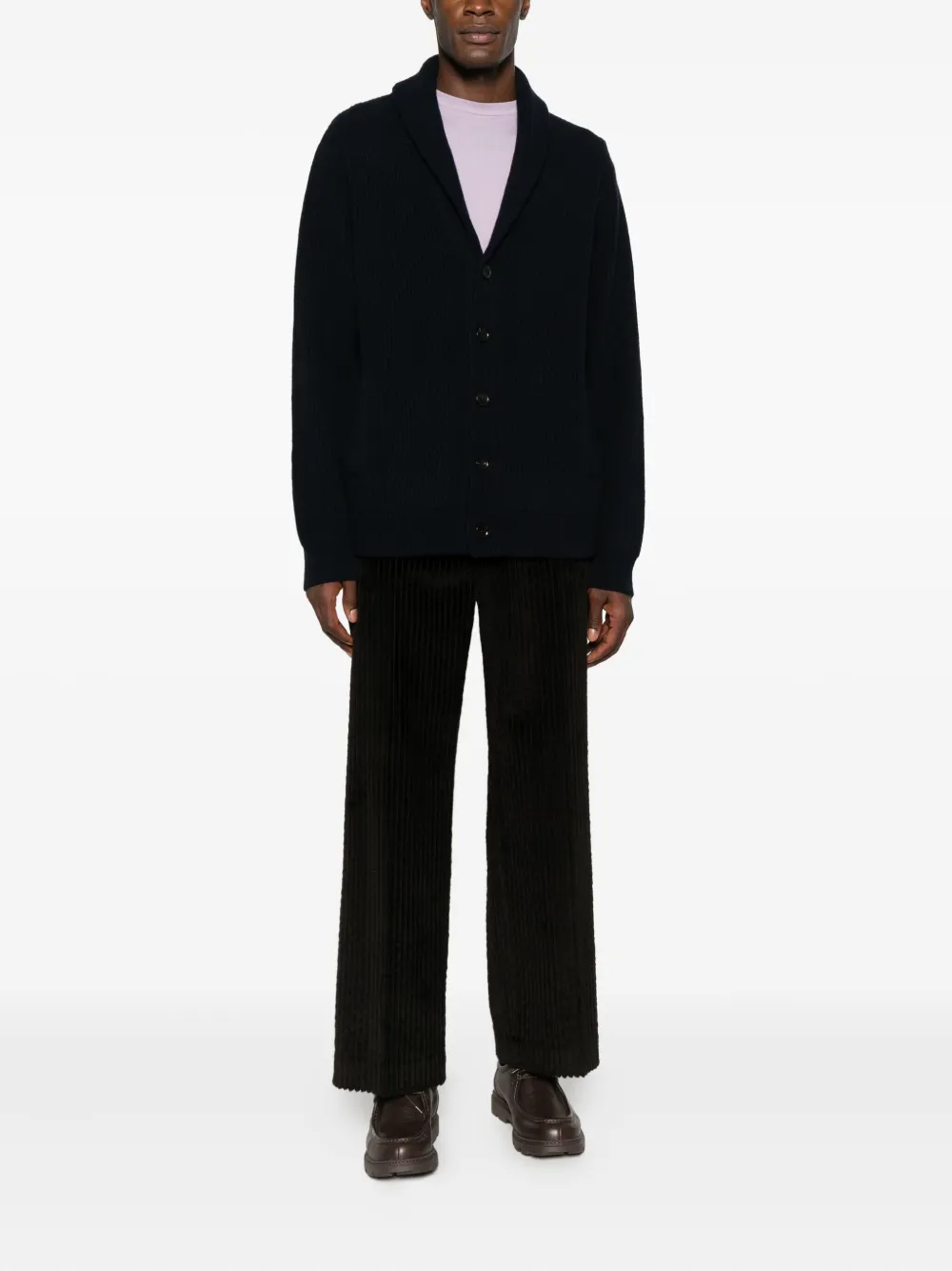 Roberto Collina cárdigan tejido de canalé | Cárdigans | Image 2