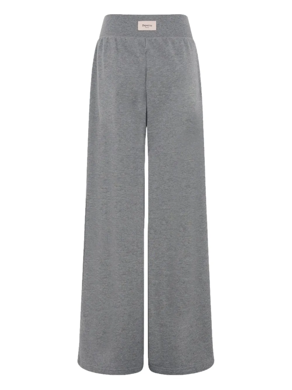 Repetto Wide-leg Cotton Sweatpants In Gray