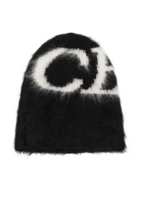 COLE BUXTON logo-jacquard beanie