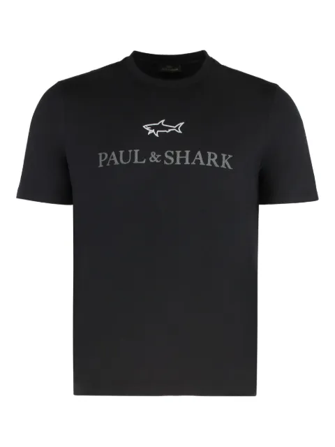 Paul & Shark logo-print short-sleeve T-shirt