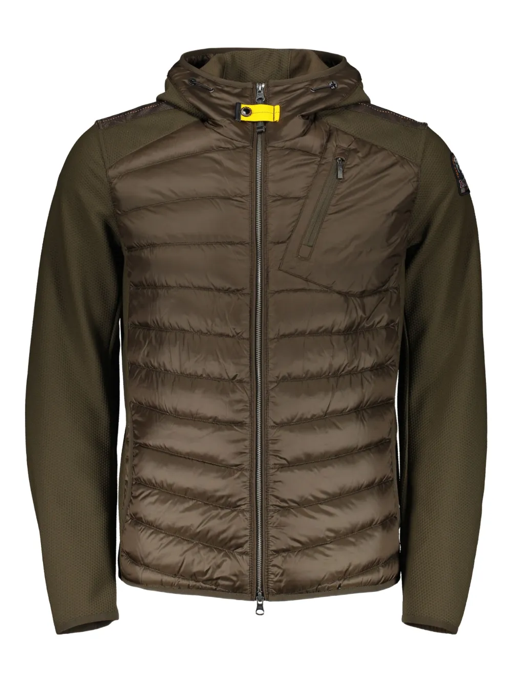 Parajumpers Nolan quilted-design hooded jacket | Green | Image 1