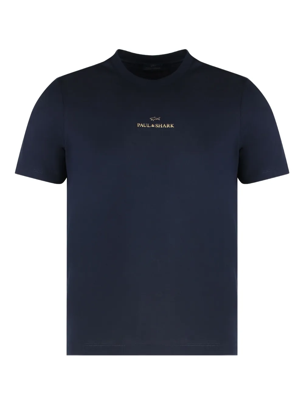 Paul & Shark playera con cuello redondo y logo | azul | Image 1