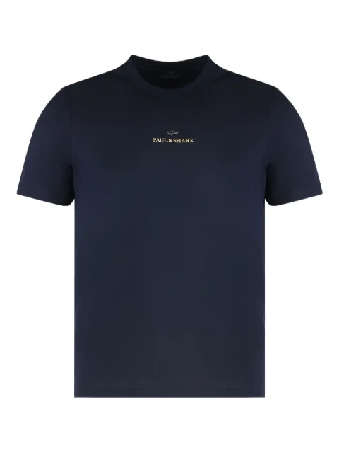 Paul & Shark crew-neck logo T-shirt
