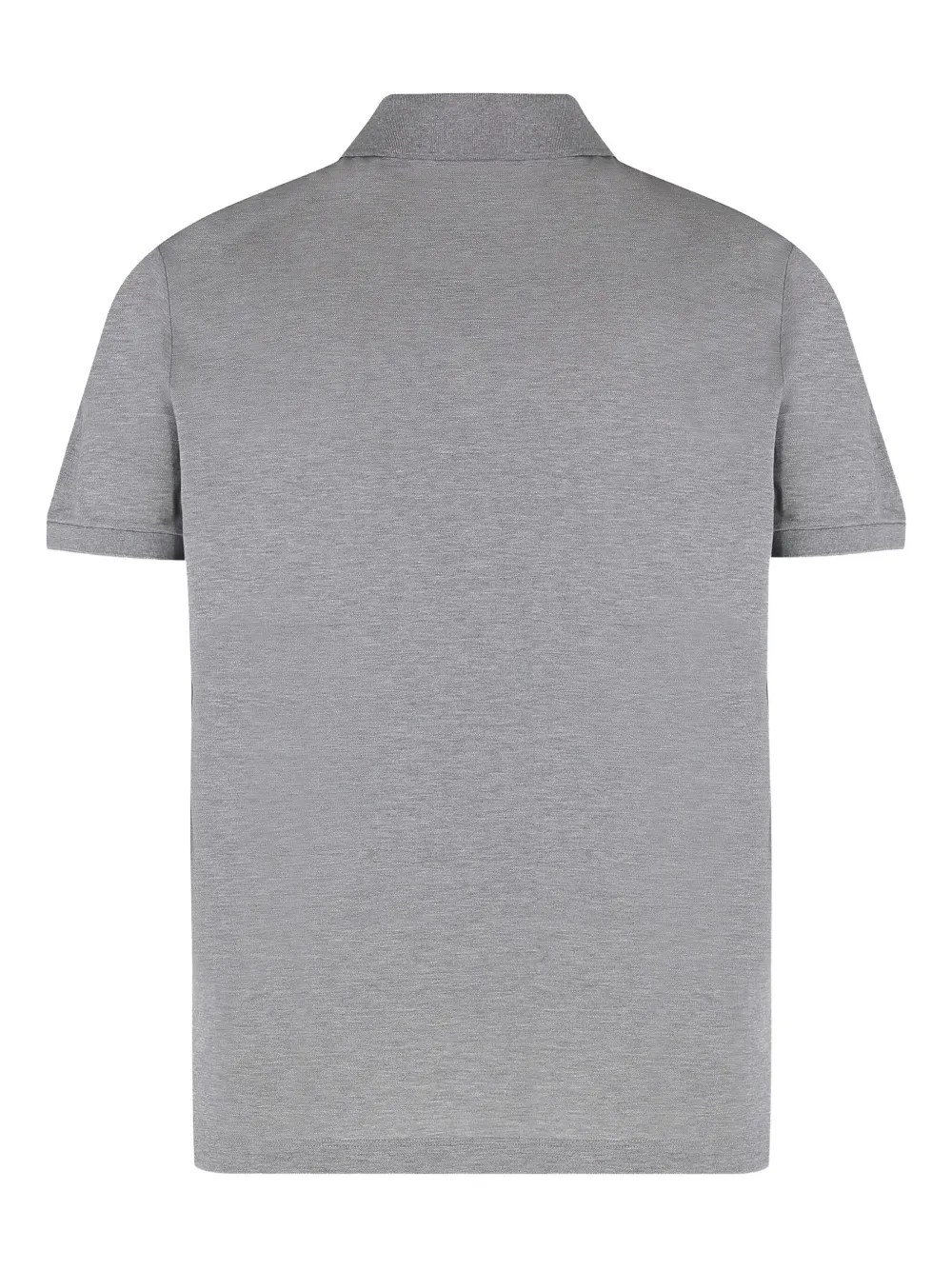 Paul & Shark logo-embroidery short-sleeve polo shirt - Grijs