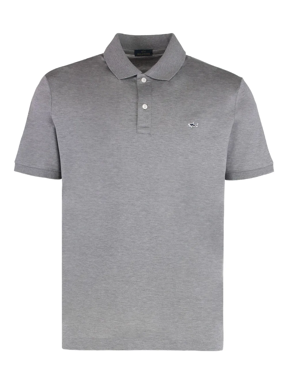 Paul & Shark logo-embroidery short-sleeve polo shirt | Grey | Image 1