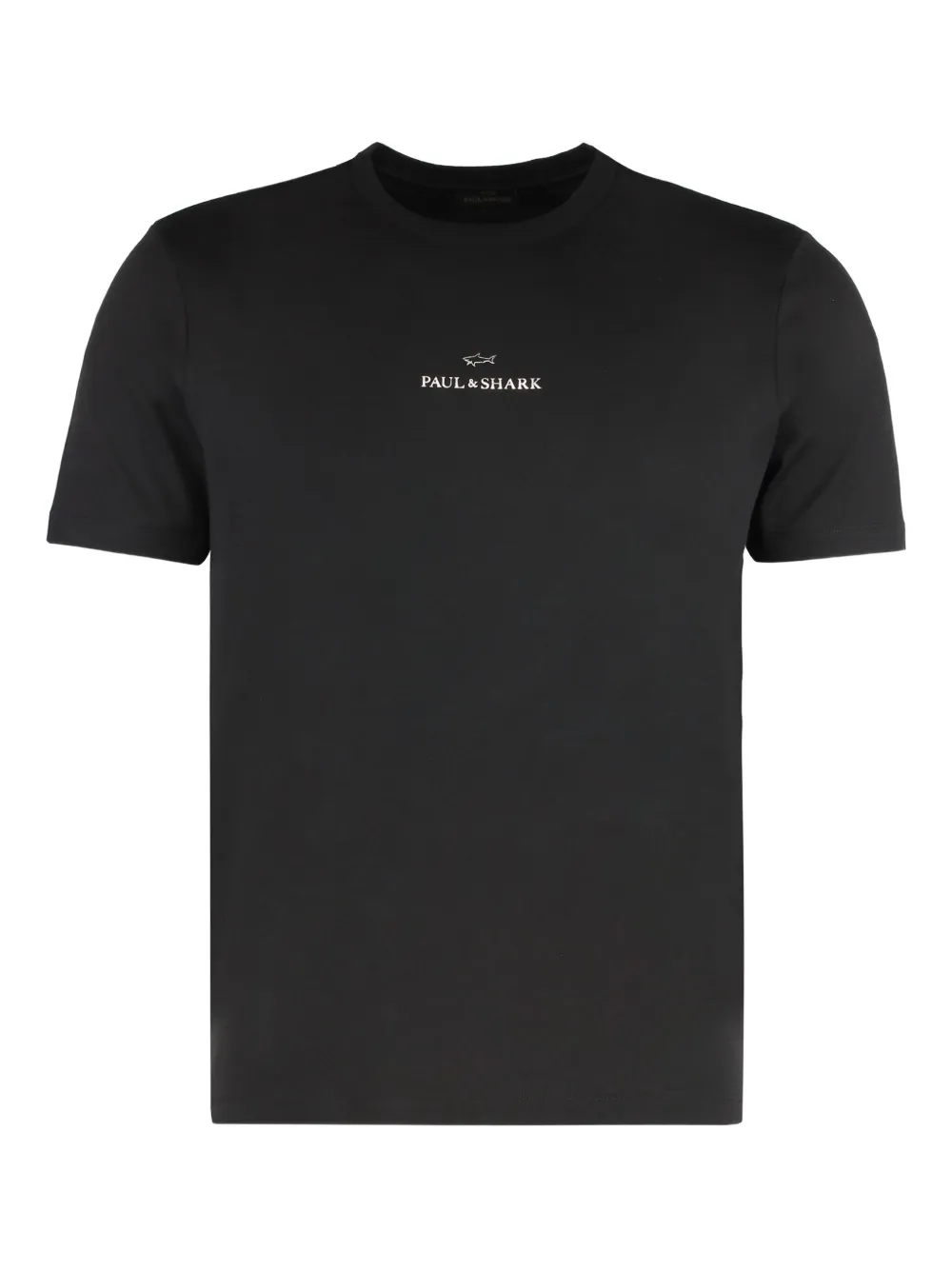 Paul & Shark playera con cuello redondo y logo | negro | Image 1
