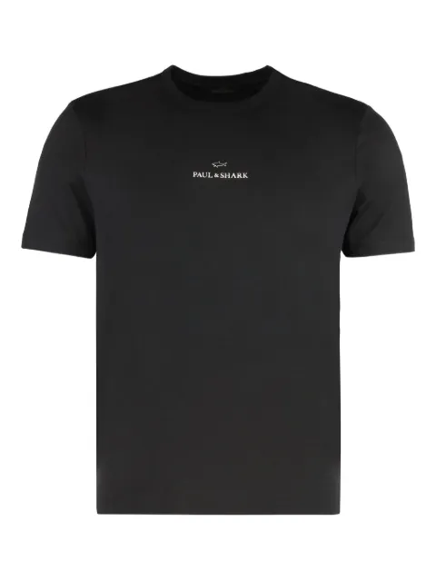 Paul & Shark crew-neck logo T-shirt