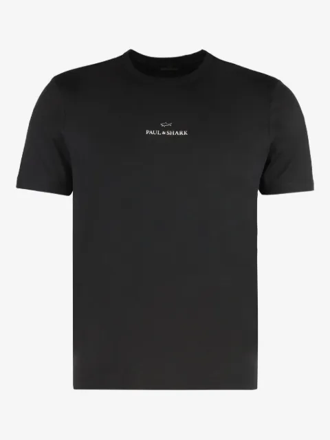 Paul & Shark logo圆领T恤