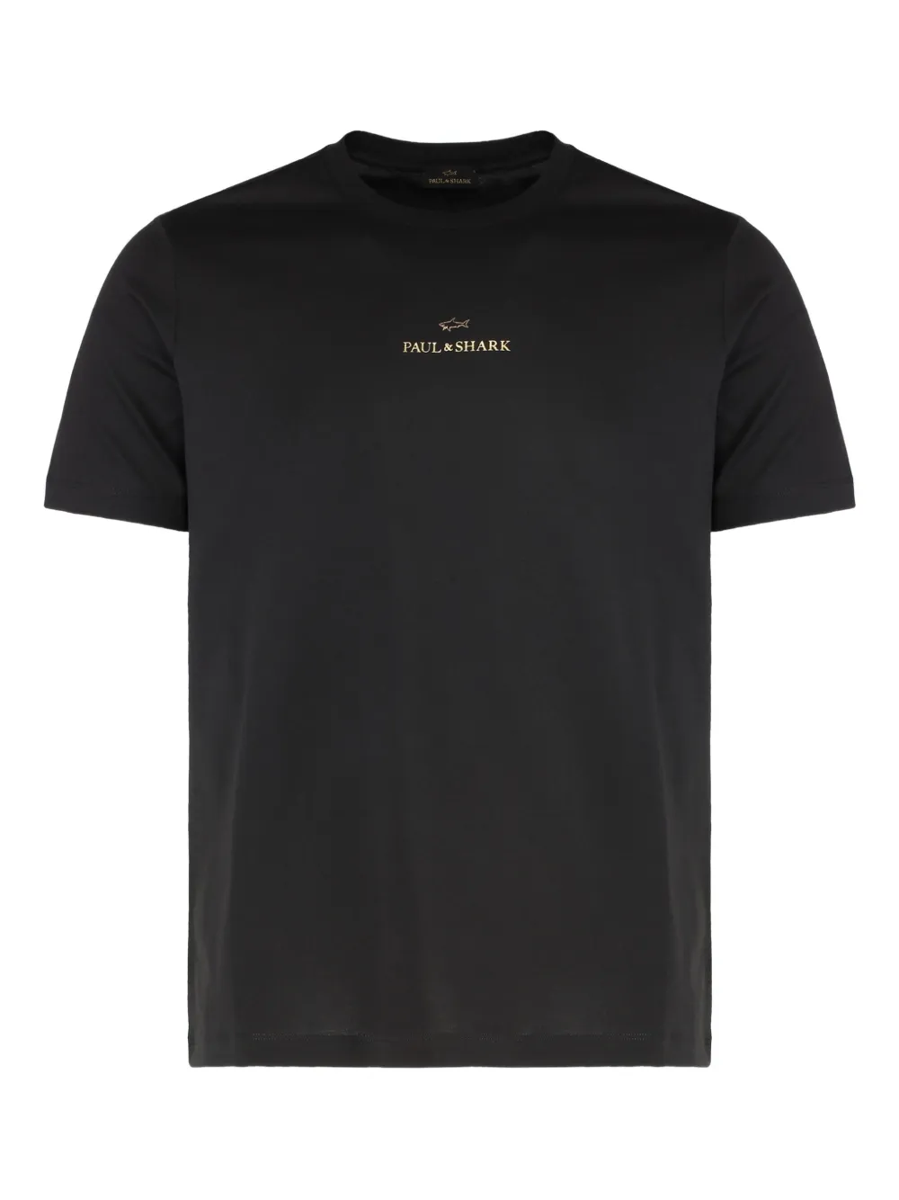 Paul & Shark playera de algodón con logo estampado | negro | Image 1