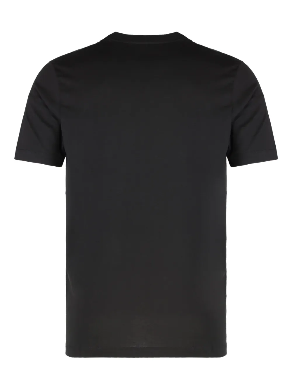 Paul & Shark logo-print cotton T-shirt - Zwart