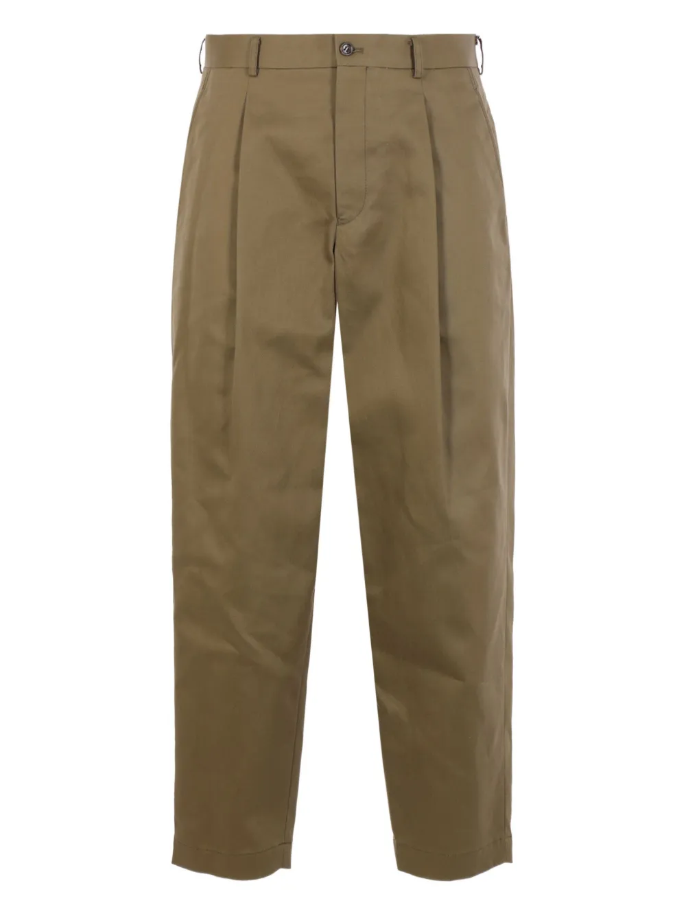 Comme des Garçons Homme Plus pleated straight-leg trousers - Marrone