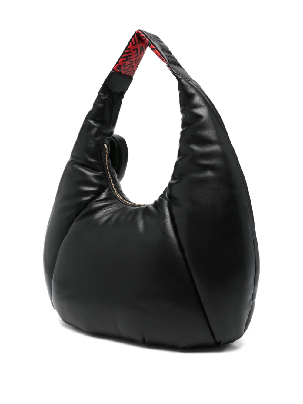Love Moschino Puffy shoulder bag - Zwart