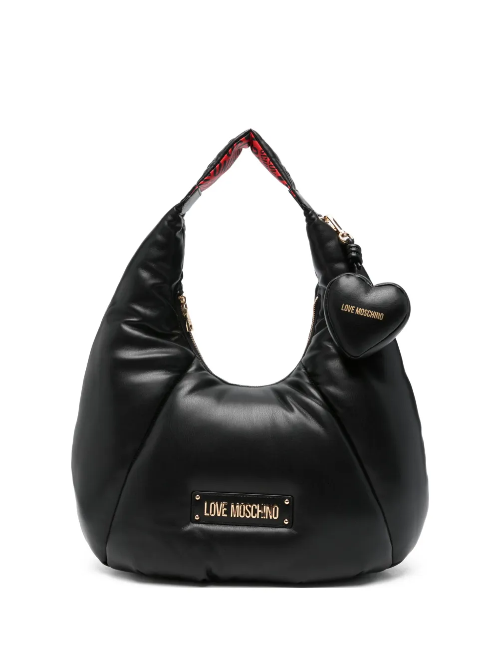 Love Moschino Puffy shoulder bag - Nero