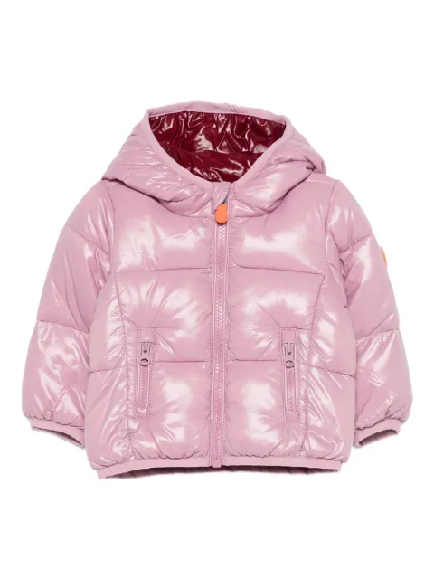 Save The Duck Kids hooded zip-up jacket