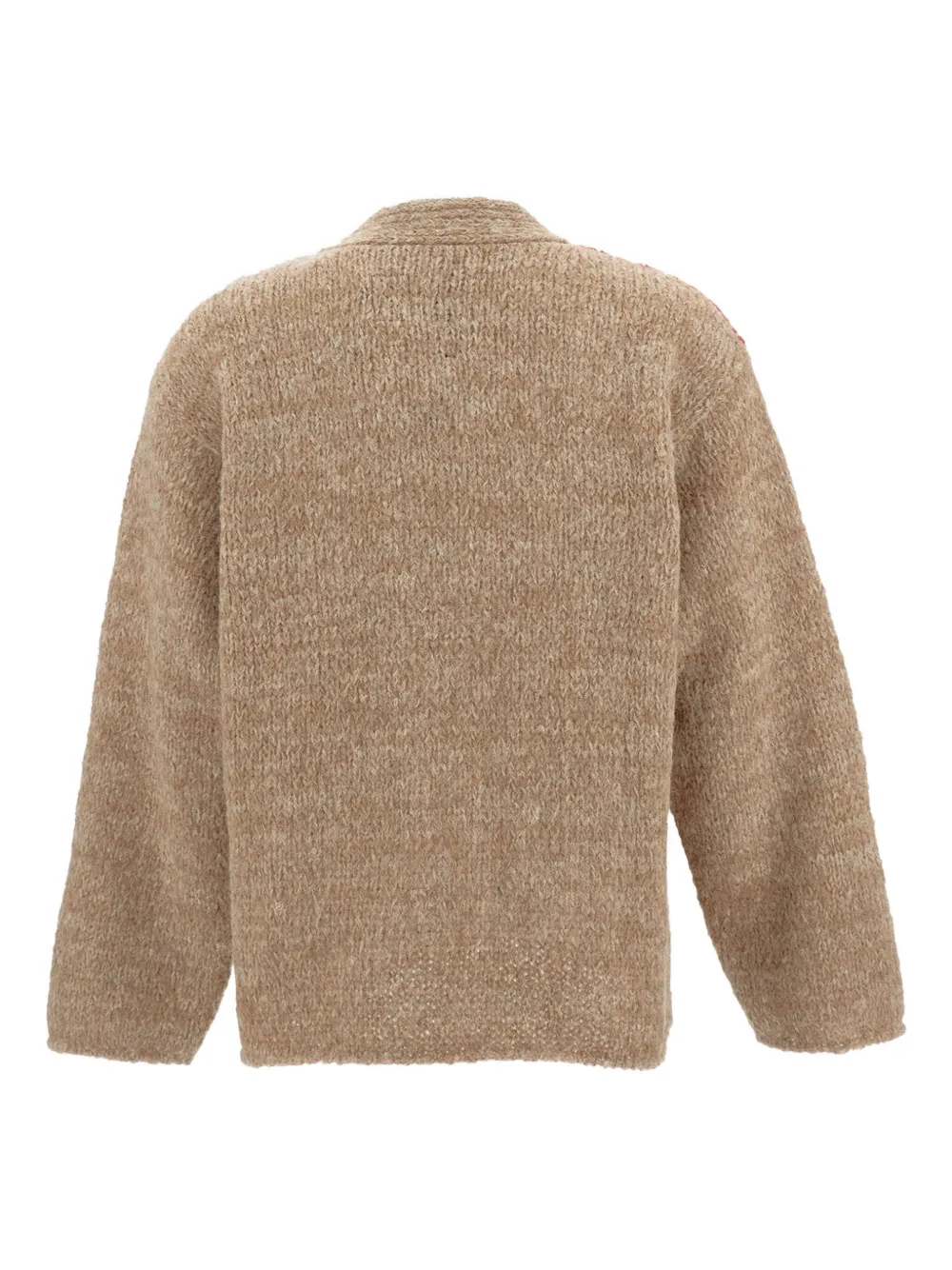 Thibault Van Der Straete Patterned-jacquard Cardigan In Multi