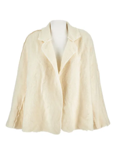 Daniela Gregis lapel-detail long-sleeve jacket
