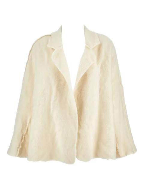 Daniela Gregis lapel-detail long-sleeve jacket