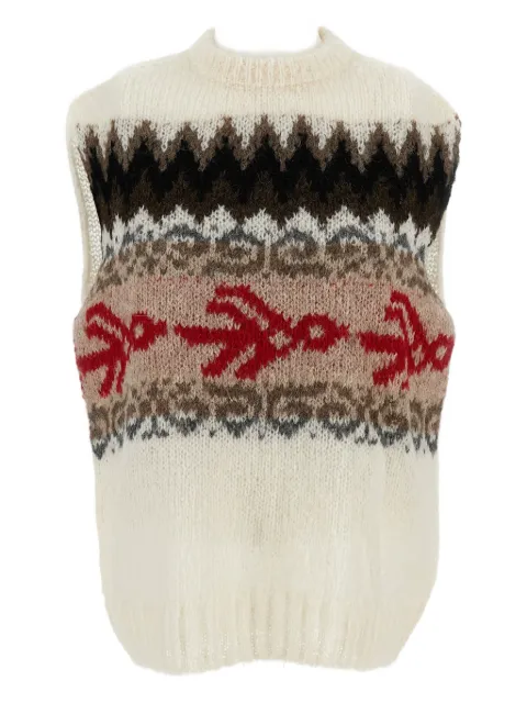 THIBAULT VAN DER STRAETE camiseta con motivo en jacquard