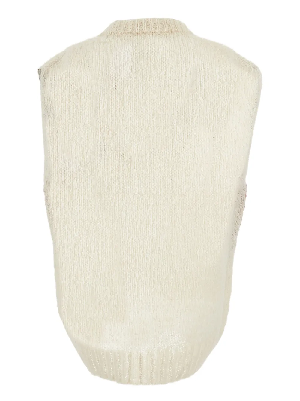 THIBAULT VAN DER STRAETE crew-neck patterned vest | Vests & Tank Tops | Image 2