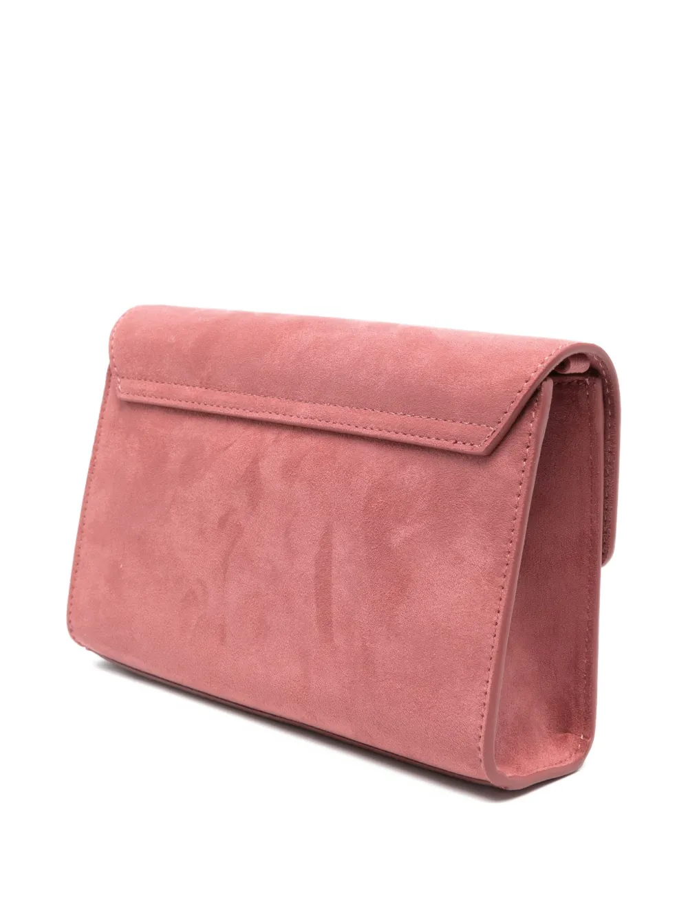 Love Moschino Heart-plaque Crossbody Bag In Pink