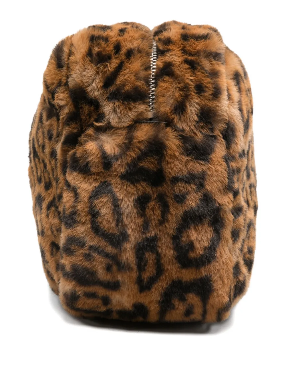 Apparis Leopard-print Wallet In Brown
