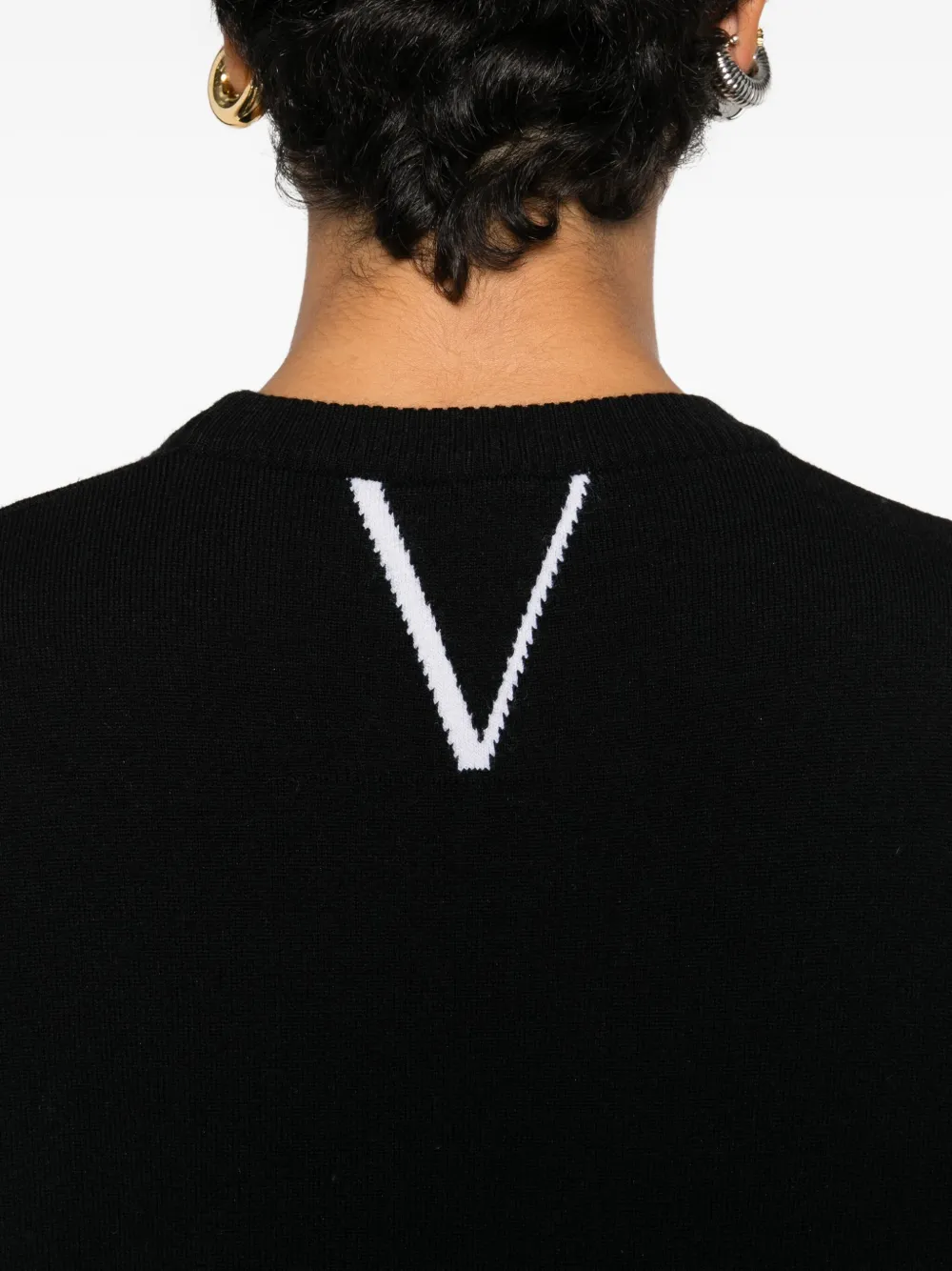 VERSACE Pre-owned 2005 Crew-neck Sweater In Black