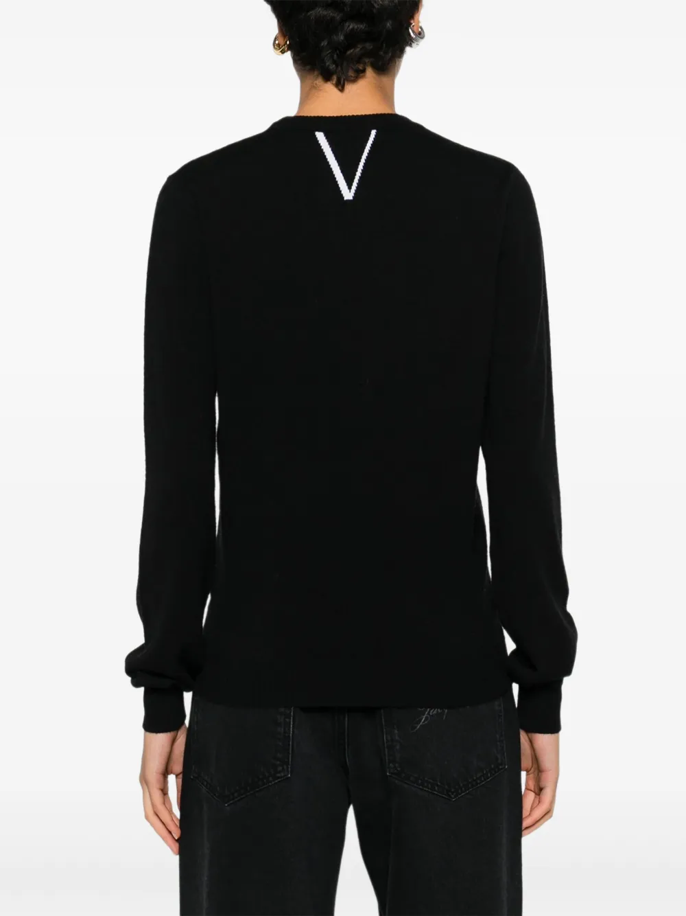 VERSACE Pre-owned 2005 Crew-neck Sweater In Black