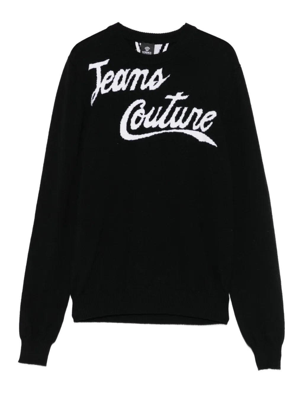 Versace Pre-Owned suéter con cuello redondo 2005 | negro | Image 1