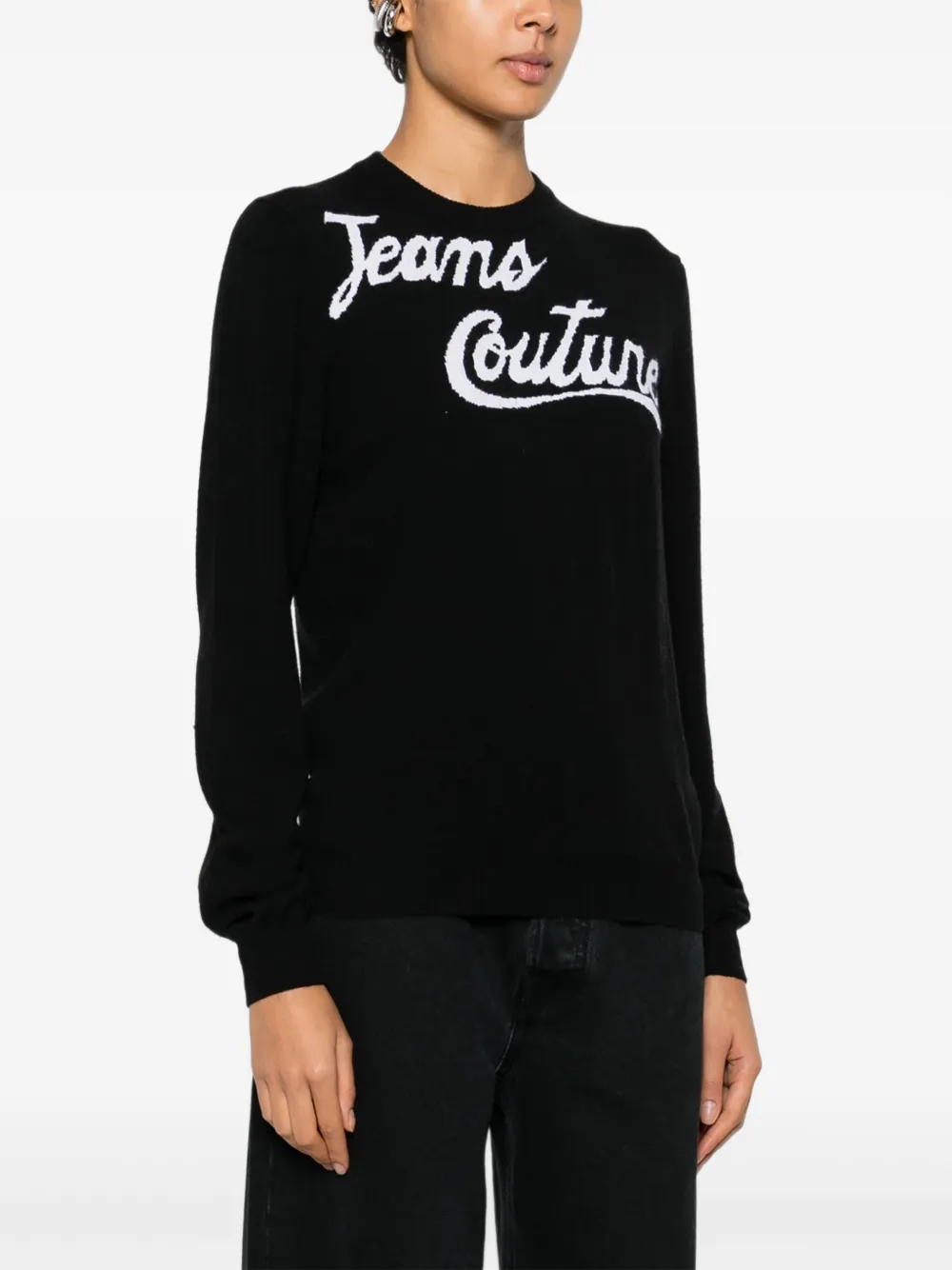 VERSACE Pre-owned 2005 Crew-neck Sweater In Black