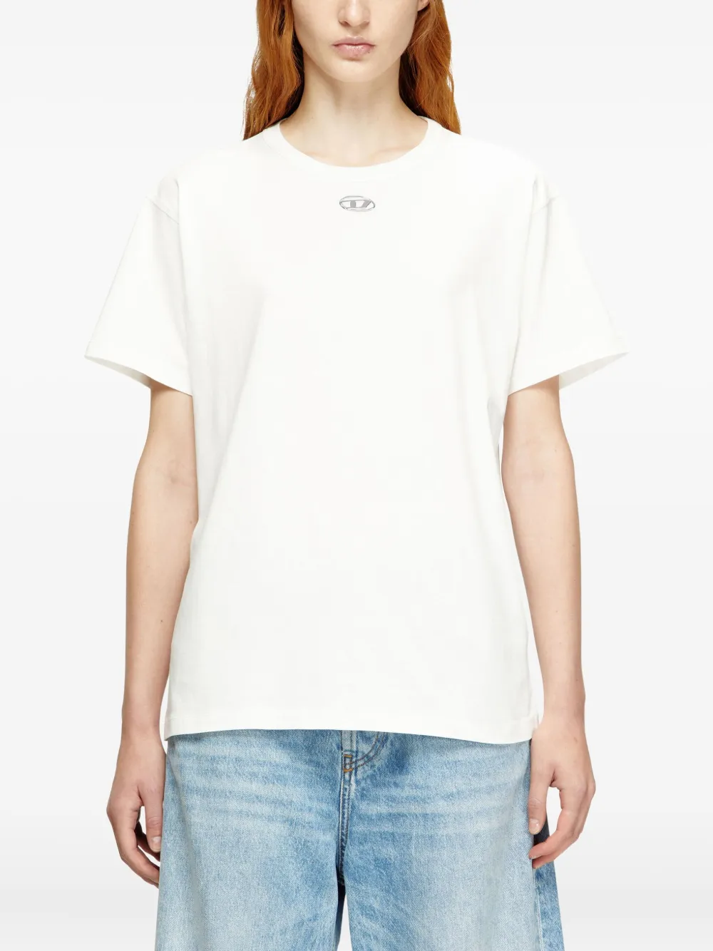 Diesel T-normy-od-s1 T-shirt In White