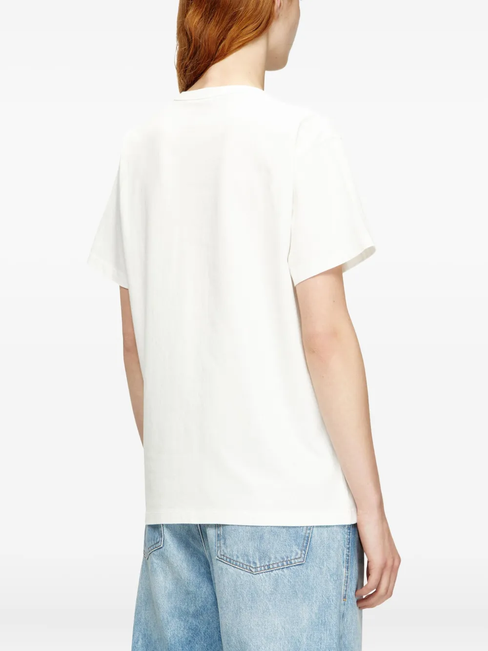 Diesel T-normy-od-s1 T-shirt In White