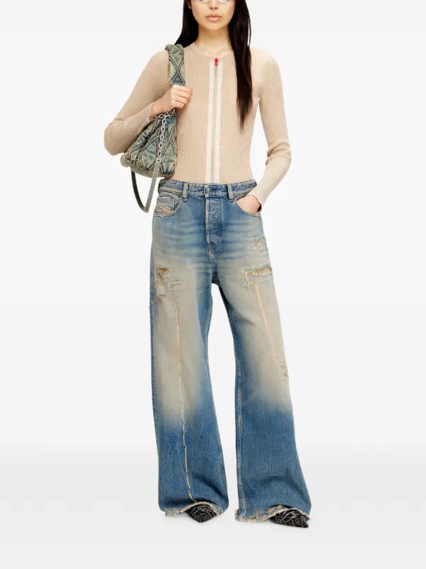 Diesel 1996 D-Sire ワイドジーンズ | ブルー | FARFETCH JP