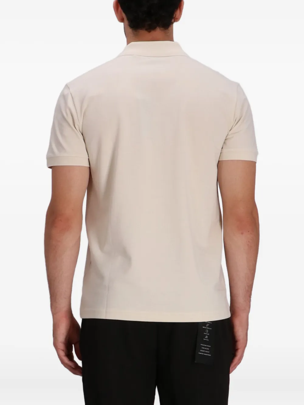 BOSS Poloshirt met logo Beige