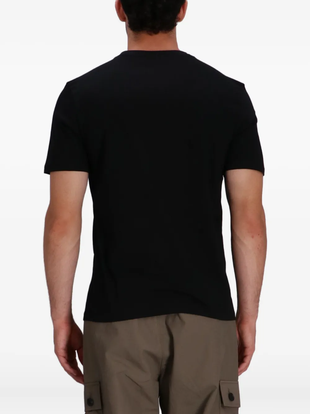 HUGO T-shirt met grafische print Zwart