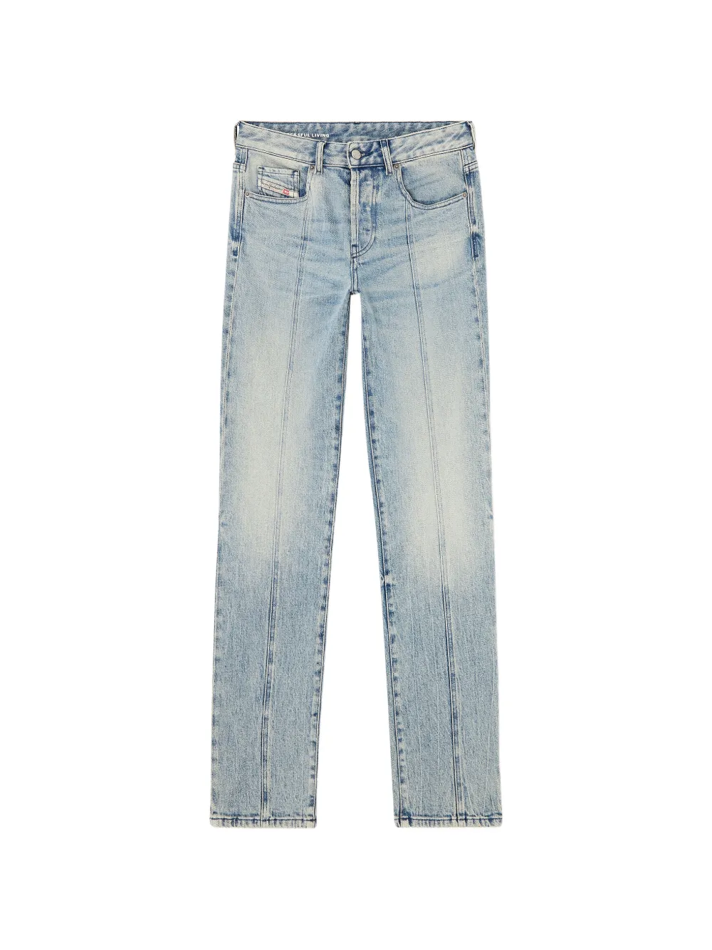 Diesel 1989 D-Mine 09n55 straight-leg jeans - Blu