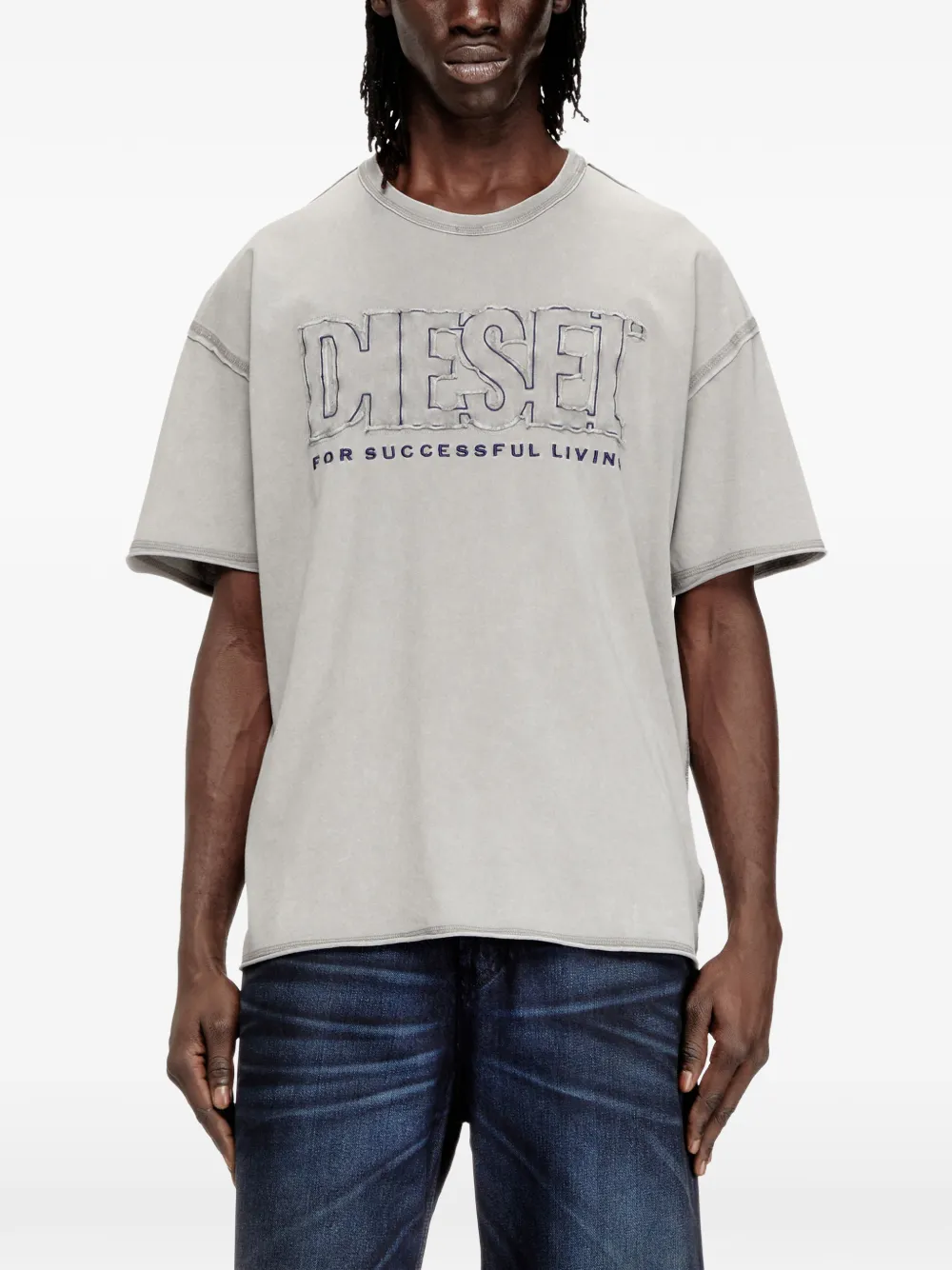  Diesel T-rawboxt T-shirt - Grey 