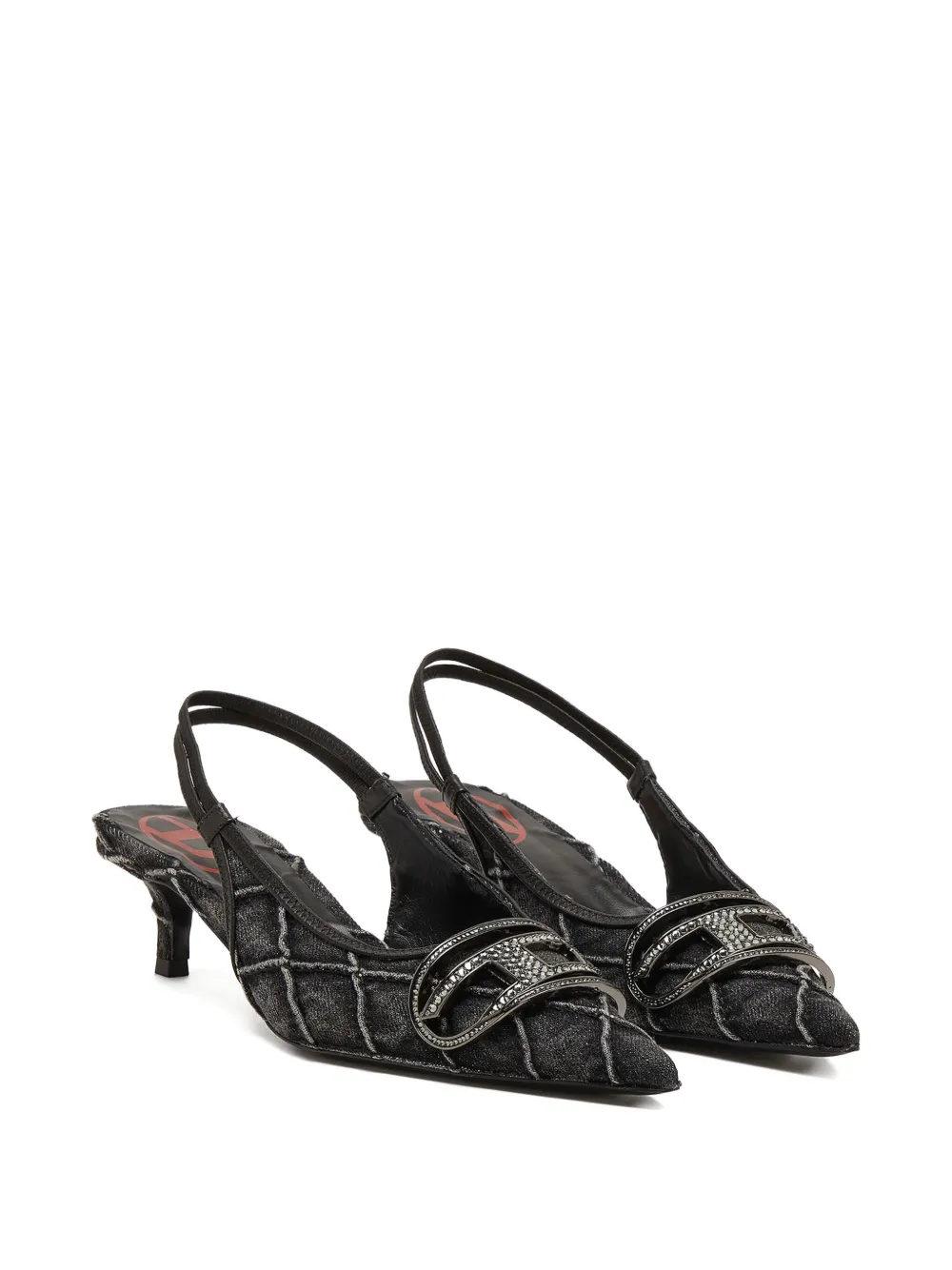 Diesel 40 mm D-Venus SB pumps met hak Zwart