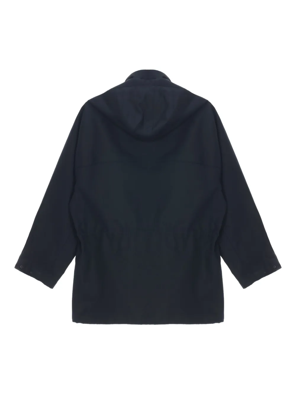 Hooded Gabardine Blouson