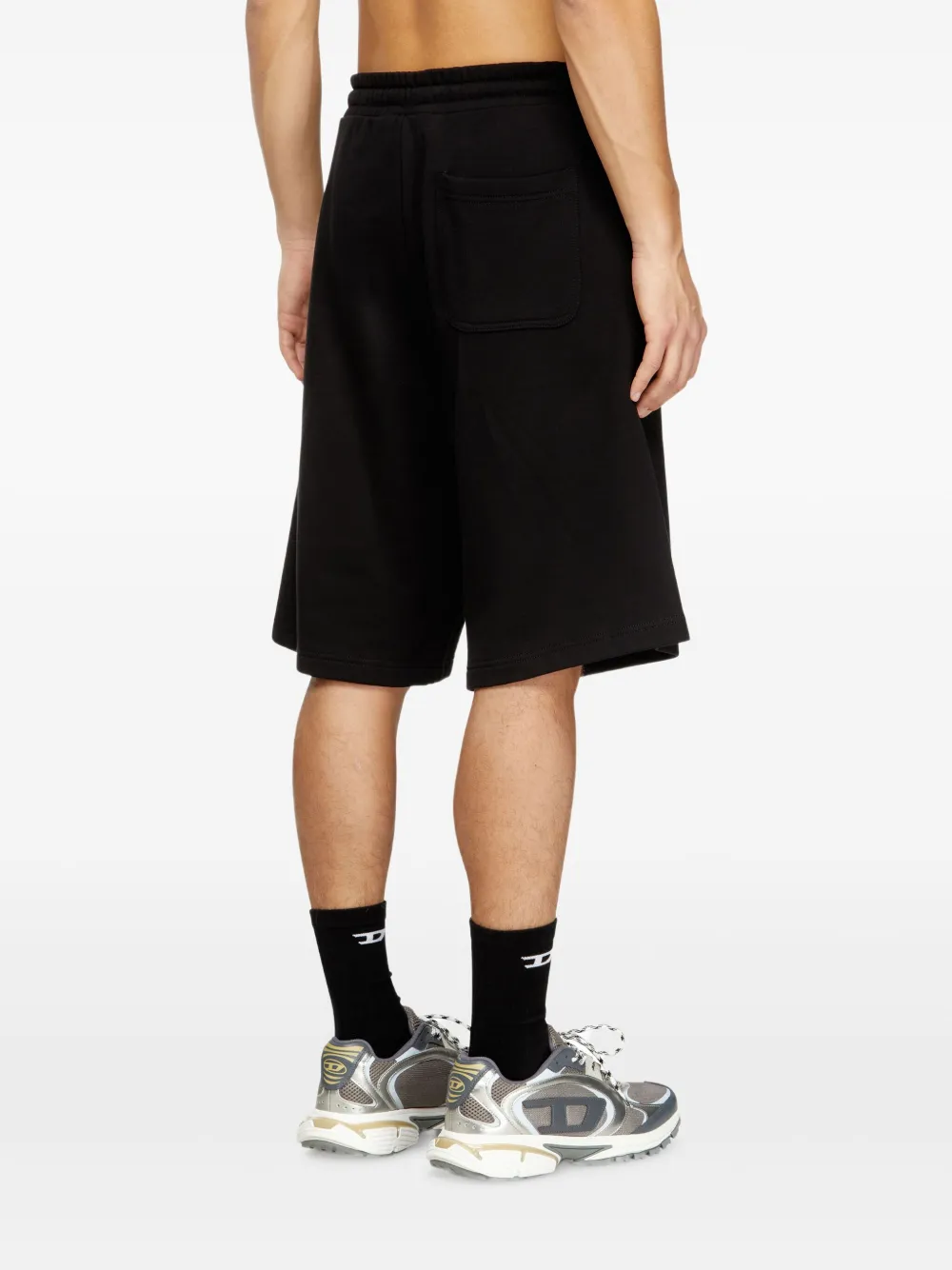 Diesel P-Crow-Div trainingsshorts Zwart